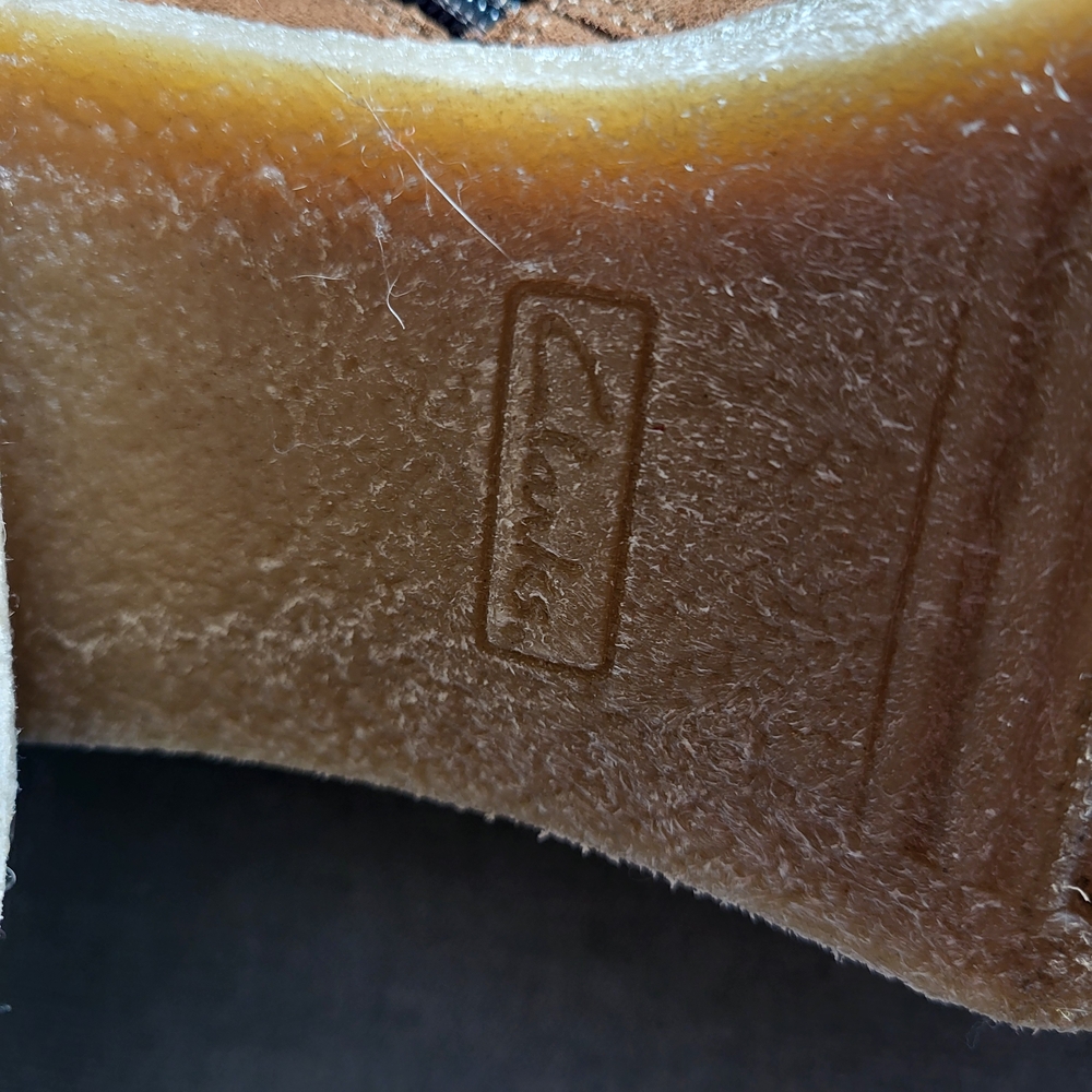 Clarks Brown Suede Shoes